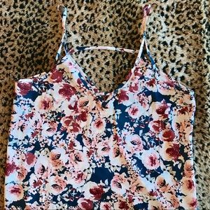 Lush Floral Hi-Lo Tank